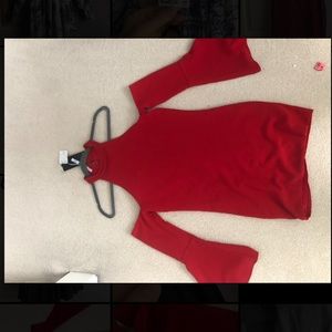 Free people off the shoulder long sleeve dress